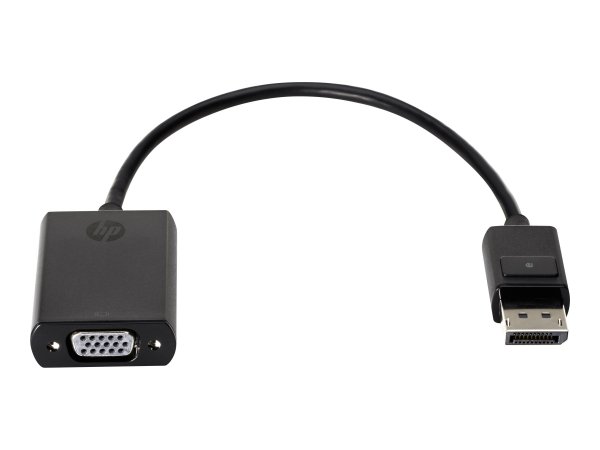 HP Adattatore da DisplayPort a VGA - 0,2 m - DisplayPort - VGA (D-Sub) - Maschio - Femmina - Rame