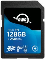 OWC Atlas Pro - 128 GB - SDXC - UHS-II - 250 MB/s - 130 MB/s - V60
