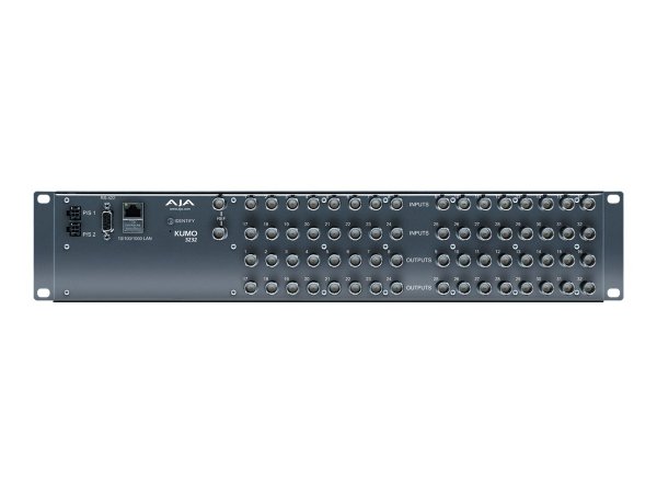AJA KUMO 3232 - BNC - Nero - 400 m - 3 Gbit/s - 100 - 240 V - 50/60 Hz