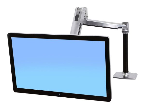 Ergotron LX HD Sit-Stand Desk Mount LCD Arm - Befestigungskit - für LCD-Display - verriegelbar - Alu
