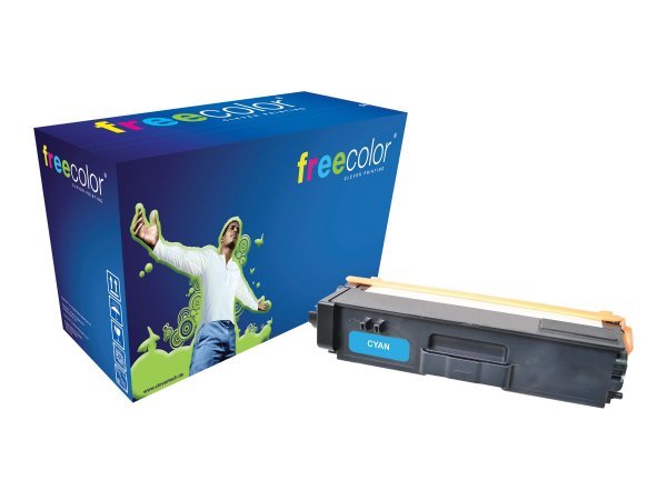 freecolor TN325C-HY-FRC - 3500 pagine - Ciano - 1 pz