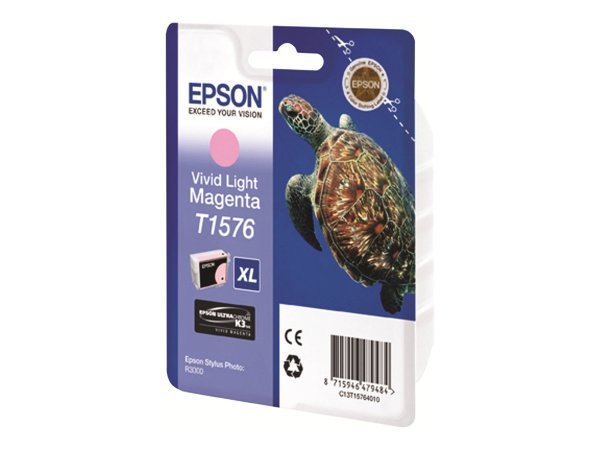 Epson Turtle Cartuccia Vivid Magenta chiaro - Resa elevata (XL) - Inchiostro a base di pigmento - 25
