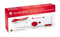 Singer 220017123 - Rosso - Bianco - Macchina da cucire manuale - Cucito - 250 Giri/min - Meccanico -