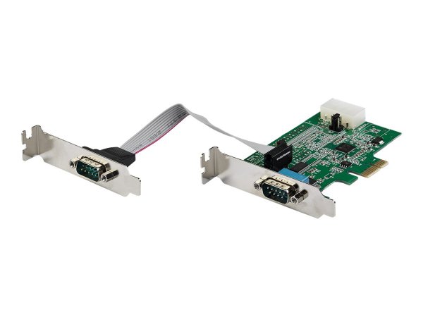 StarTech.com 1 Port Serielle Schnittstellenkarte PCIe mit 16950 UART - Serial Adapter - 921,4 Kbps -
