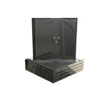 MEDIARANGE BOX31 - Custodia Jewel - 1 dischi - Nero - Trasparente - Plastica - 120 mm - 140 mm