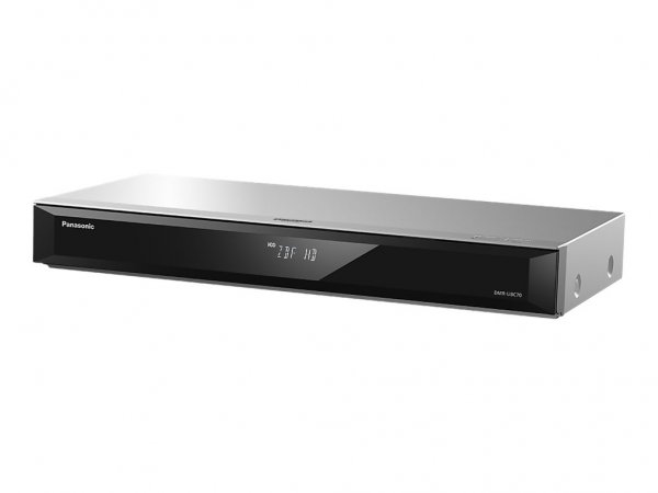 Panasonic DMR-UBC70EG-S Blu-Ray recorder - 4K Ultra HD - 1080p,2160p,720p - AVCHD,MKV,MP4,MPEG4,TS -
