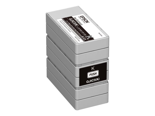 Epson GJIC5(K): Ink cartridge for ColorWorks C831 and GP-M831 (Black) - Inchiostro a base di pigment