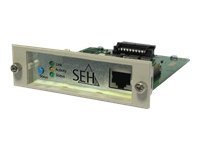 SEH PS107 - RISC - 60 MHz - 16 MB - 4 MB - LAN Ethernet - IEEE 802.3,IEEE 802.3u