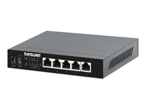 Intellinet 5-Port 2.5G Ethernet PoE+ Switch 55 W 4xPSE Ports - Interruttore - 2,5 Gbps