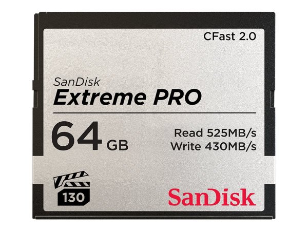 SanDisk Extreme Pro - Cfast - 64 GB - Parallel