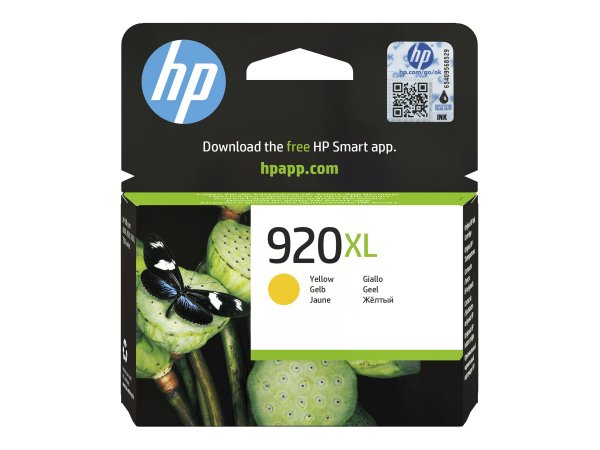 HP 920XL - Originale - Inchiostro a base di pigmento - Giallo - HP - HP OfficeJet 6000 - 6500 - 6500