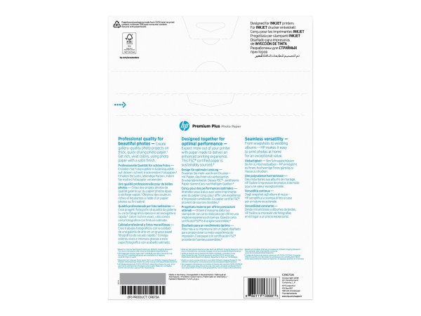 HP DeskJet Premium Plus Photo Paper A4 Photo paper - 300 g/m² - 210x297 mm - 20 foglio