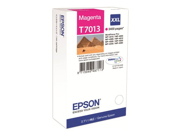 Epson Tanica Magenta - Inchiostro a base di pigmento - 34,2 ml - 1 pz
