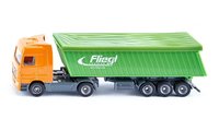 Siku 1796 - Modellino di camion/rimorchio - Metallo - Plastica - Nero - Verde - Arancione