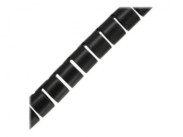 InLine Spirale protezione cavi - diametro 25mm - flessibile - nero - 10m