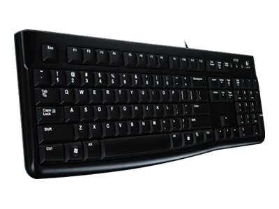 Logitech Keyboard K120 for Business - Full-size (100%) - Cablato - USB - Nero