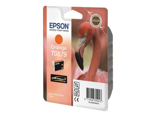 Epson Flamingo Cartuccia Arancio - Inchiostro a base di pigmento - 11,4 ml - 1 pz