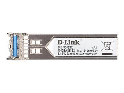 D-Link DIS-S302SX - Fibra ottica - 1000 Mbit/s - mini-GBIC - SFP - SX - 20000 m
