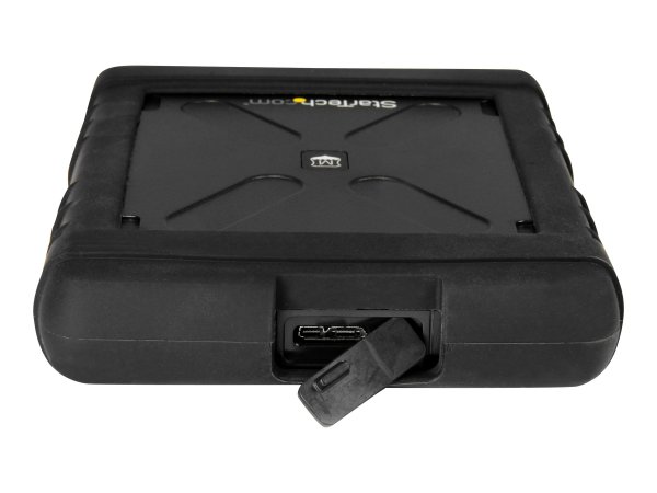 StarTech.com Box Esterno Robusto per Hard Drive - Case esterno anti-shock USB 3.0 a 2,5" SATA 6Gbps