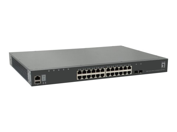 LevelOne GTL-2881 - Gestito - L3 - Gigabit Ethernet (10/100/1000) - Full duplex - Montaggio rack