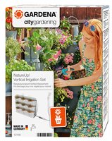 Gardena NatureUp! - Vaso di fiori angolare - Montabile a parete - Plastica - Grigio - Esterno - Mono