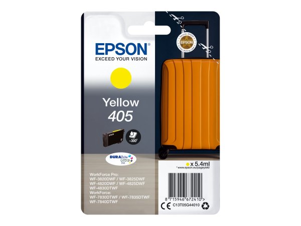 Epson Singlepack Yellow 405 DURABrite Ultra Ink - Resa standard - Inchiostro a base di pigmento - 5,