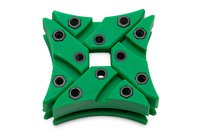 EK Water Blocks EK-Vardar X3M Damper Pack Green is a 4-piece coloured rubber corner pack - Universal