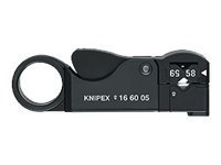 KNIPEX 16 60 05 SB Abisolierzange Schwarz