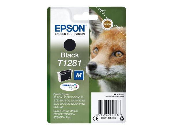 Epson Fox Cartuccia Nero - Inchiostro a base di pigmento - 5,9 ml - 185 pagine - 1 pz