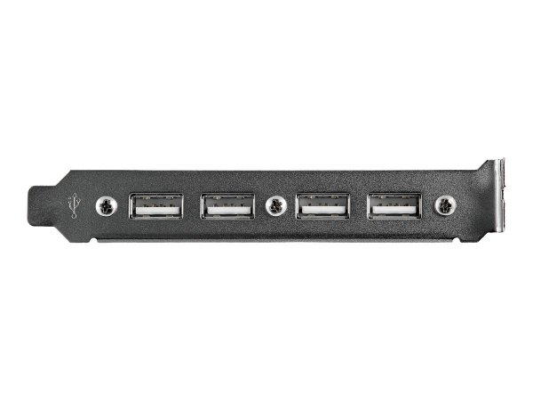 StarTech.com Adattatore piastra slot USB A femmina 4 porte - IDC - USB 2.0 - CE - UL - REACH - 0,48