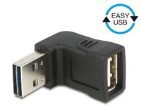 Delock USB-Adapter - USB (W) bis USB (M) - 90° Stecker