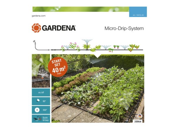 Gardena Micro-Drip-System Starter Set Planted Areas