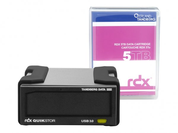 Overland-Tandberg 8882-RDX - Disco di archiviazione - Cartuccia RDX - USB 3.2 Gen 1 (3.1 Gen 1) - HD