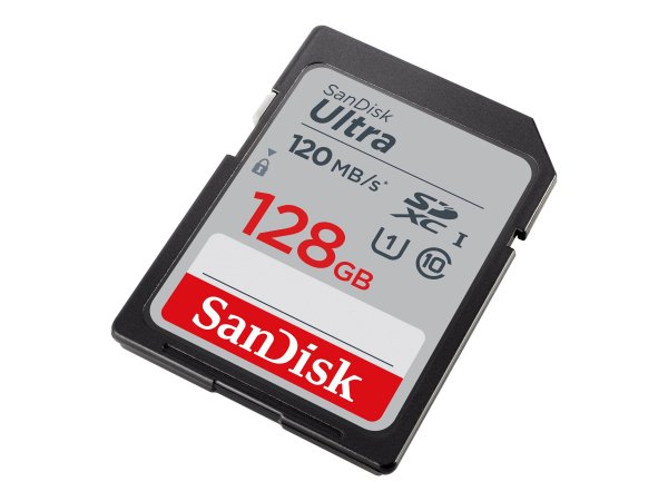SanDisk Ultra - 128 GB - SDXC - Classe 10 - UHS-I - 140 MB/s - Class 1 (U1)