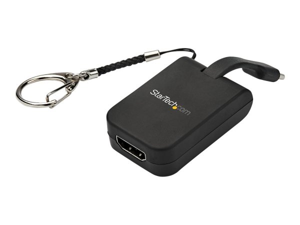 StarTech.com Adattatore compatto da USB C a HDMI - Convertitore video da USB Tipo-C a HDMI 4K 30Hz c