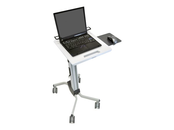 Ergotron Neo-Flex Laptop Cart - Carrello/trolley multimediale - Grigio - Alluminio - Plastica - Acci