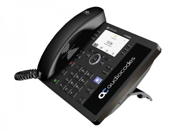 AudioCodes TEAMS-C435HD-R - IP Phone - Nero - Cornetta cablata - Android - Info SIP - Pulsanti