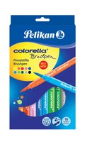 Pelikan Colorella Brushpen - Multicolor - Round - Display box - 10 pc(s)