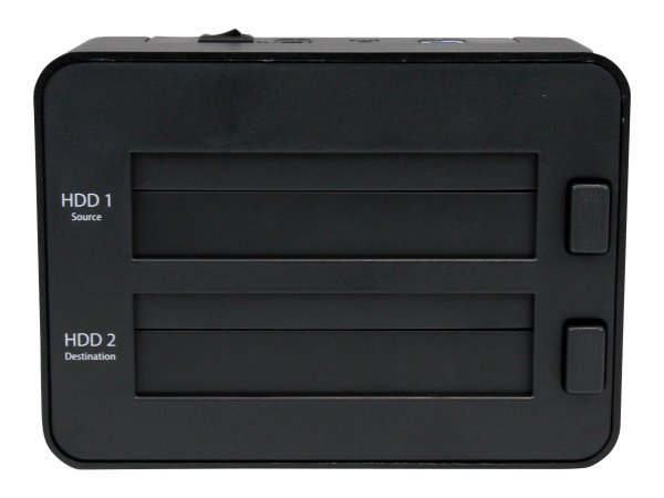 StarTech.com Dock duplicatore USB 3.0 a HD - Duplicatore di dischi rigidi/HDD indipendente Clonatore
