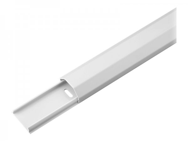 Wentronic 90727 - Gestione cavo - Bianco - Alluminio - 1,1 m - 33 mm - 400 g