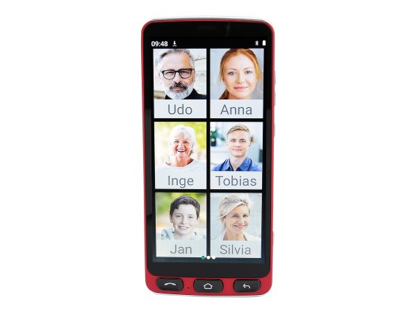 Olympia Neo - 14 cm (5.5") - 2 GB - 16 GB - 8 MP - Android 10.0 - Nero - Rosso