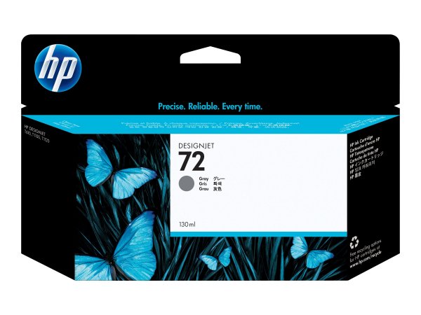HP Cartuccia inchiostro grigio 72 da 130 ml - Resa elevata (XL) - Inchiostro colorato - 1 pz