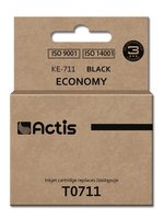Actis KE-711 - Kompatibel - Tinte auf Farbstoffbasis - Schwarz - Epson - Einzelpackung - Epson Stylu