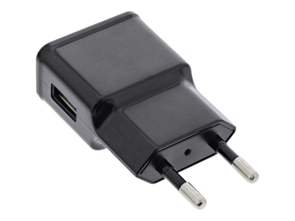 InLine Alimentatore USB 100-240VAC - Out: 1x USB 5V/1200mA - nero