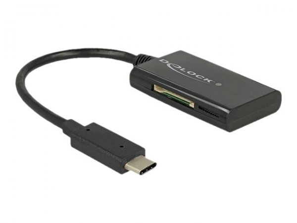 Delock USB 3.1 Gen 1 Card Reader USB Type-C male 4 Slots