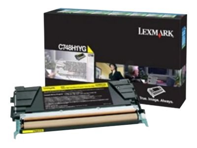 Lexmark C748H3YG - 10000 pagine - Giallo - 1 pz