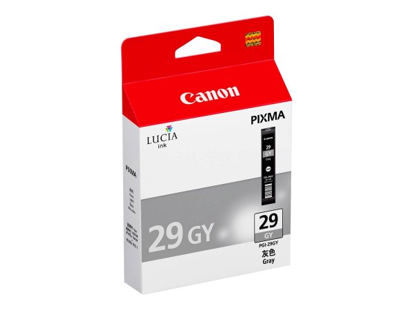 Canon Cartuccia d'inchiostro PGI-29GY Grigio - Inchiostro a base di pigmento - 1 pz