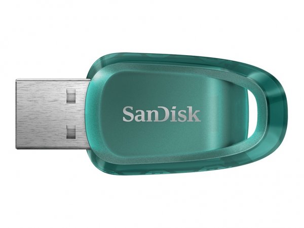 SanDisk Ultra Eco - 512 GB - USB tipo A - 3.2 Gen 1 (3.1 Gen 1) - 100 MB/s - Senza coperchio - Verde