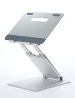 Pout 02701SG - Impugnatura per computer portatile - Grigio - Argento - Universale - Alluminio - Sili