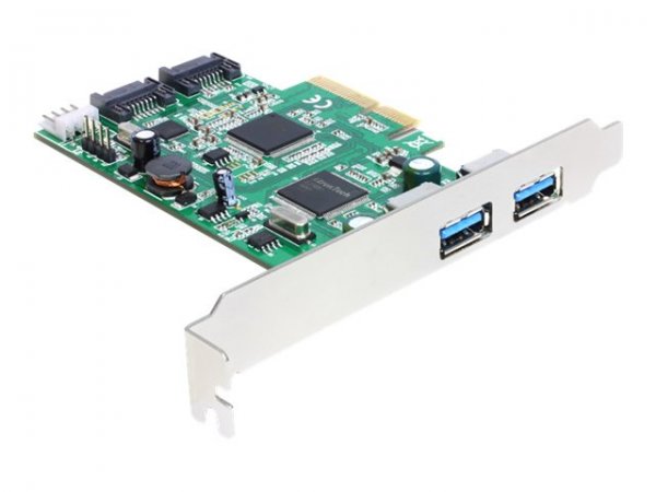 Delock 89359 - PCI - USB 3.2 Gen 1 (3.1 Gen 1) - 6 Gbit/s - Windows 7 Home Basic - Windows 7 Home Ba